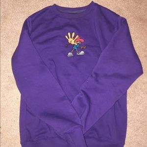 KIDS NEXT DOOR UNISEX PURPLE CREWNECK